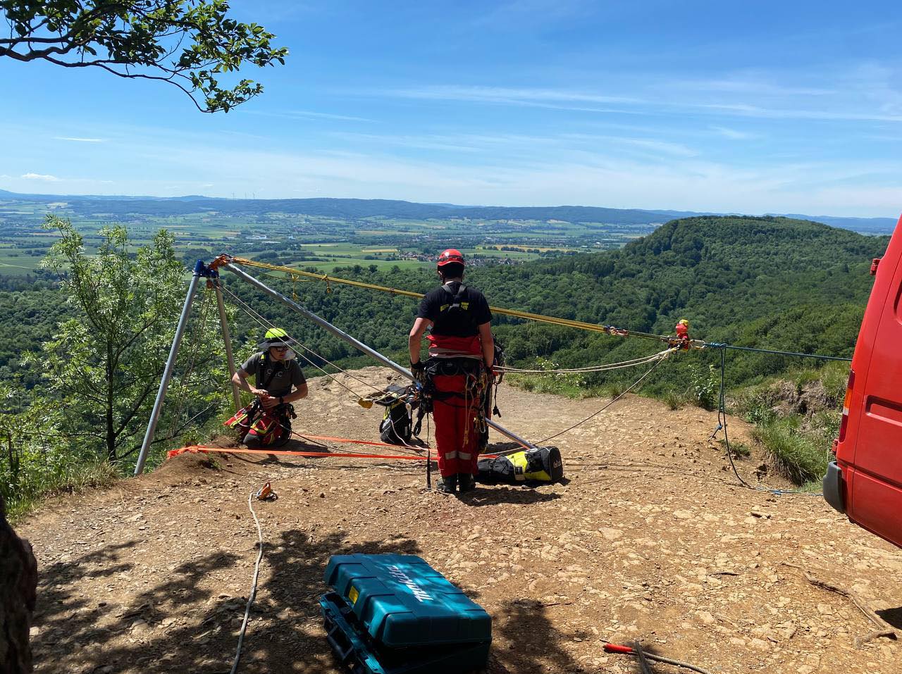 Team "Absturzsicherung"